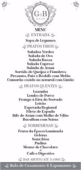 Ementa!