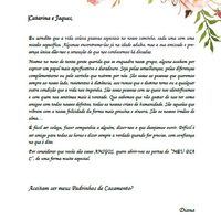 carta padrinhos da noiva