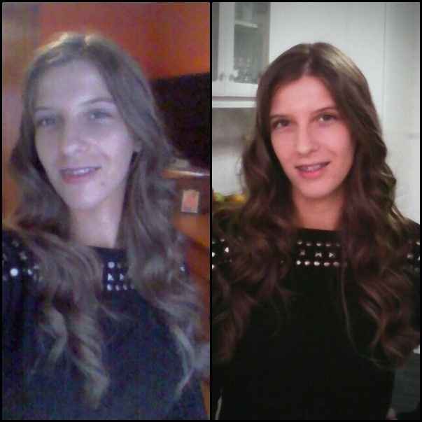 Cabelo com ondas