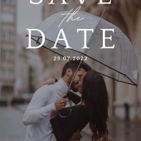 Save the date COM ou SEM FOTO? - 1