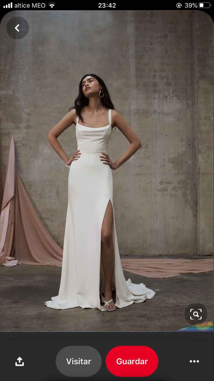 Vestido cetim simples - 3