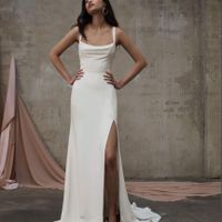 Vestido cetim simples - 3