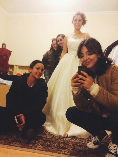 1a prova do vestido de sonho e sapato!👗👠 - 2