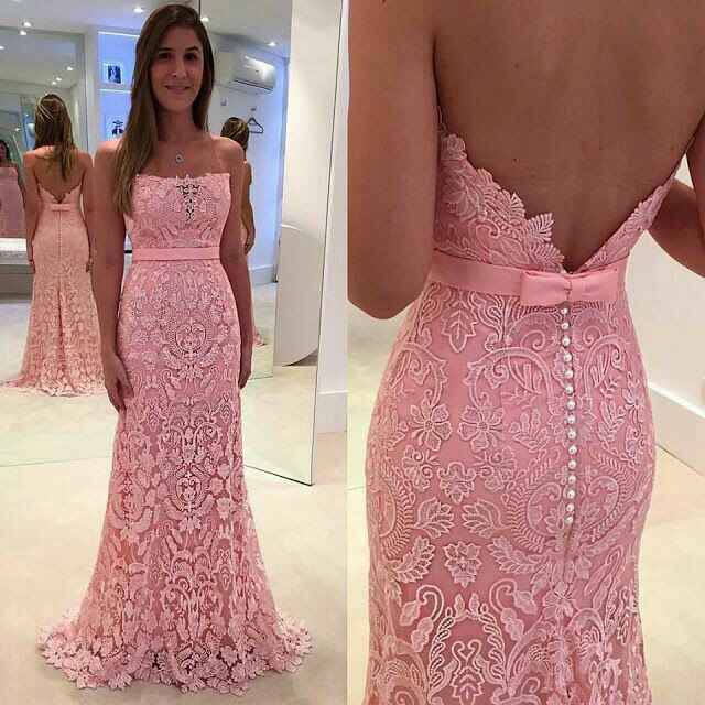 Vestidos cerimónia cor de rosa - 7