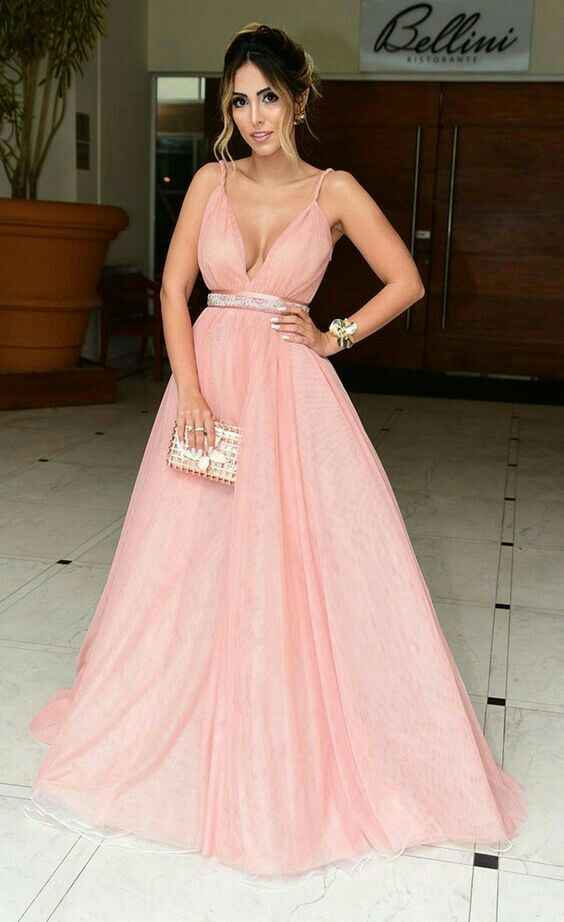 Vestidos cerimónia cor de rosa - 8