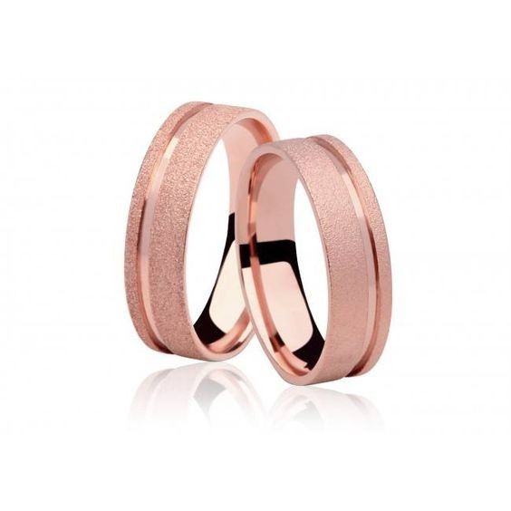Alianças Ouro Rosa 5