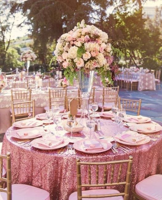 Decoração casamento cor de rosa 2