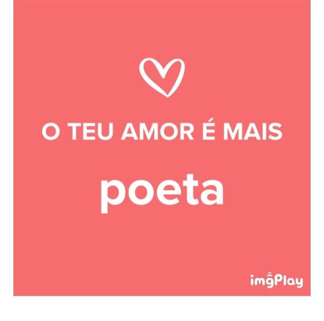 O teu amor é mais.... DESAFIO! - 1