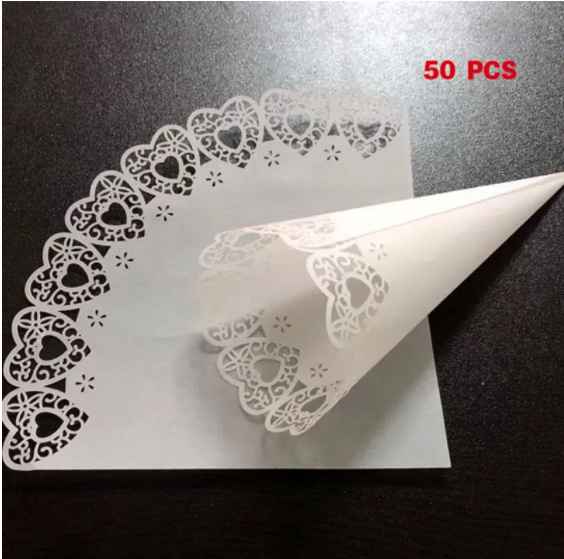 Cones de pétalas e arroz - check ✅ - 1