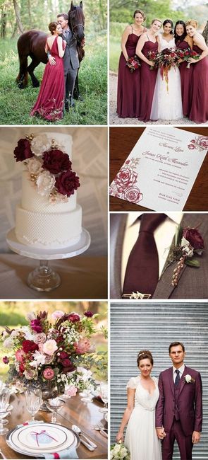cores tema casamento
