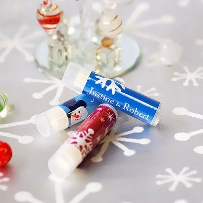Lembranças de casamento de Inverno  - Lip Balm