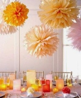 Pompom de papel