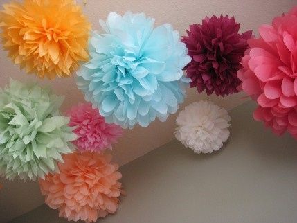 Pompom de papel