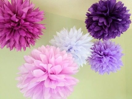 Pompom de papel
