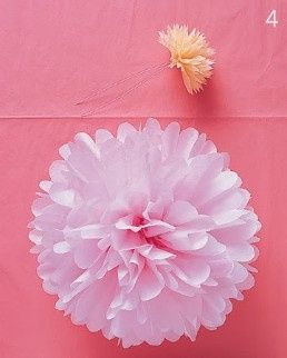 Pompom de papel