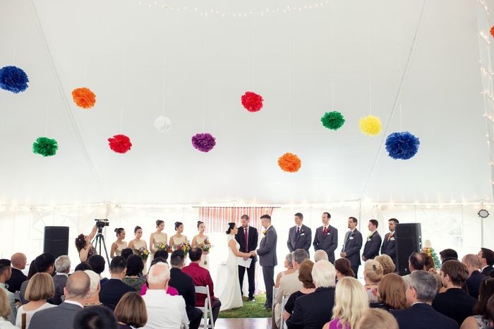 Casamento colorido