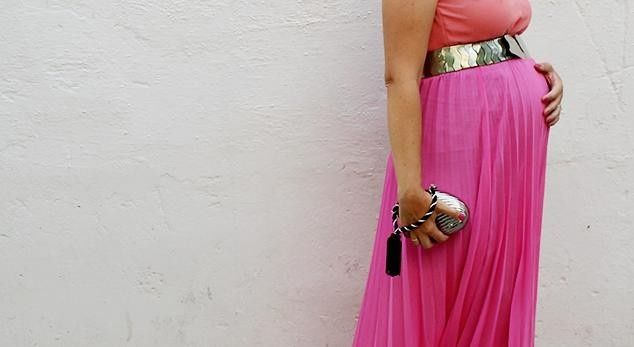 Vestido convidada grávida