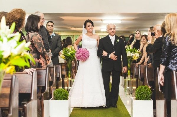 Entrada na igreja