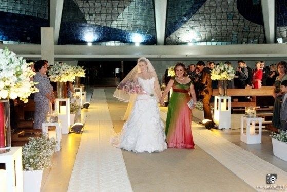 Entrada na igreja