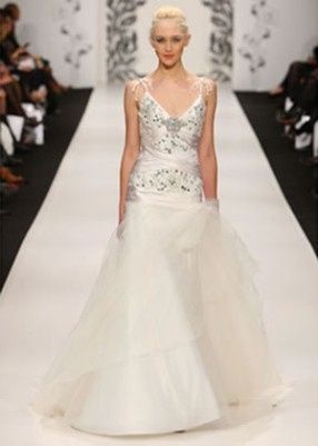 Vestido de noiva artístico