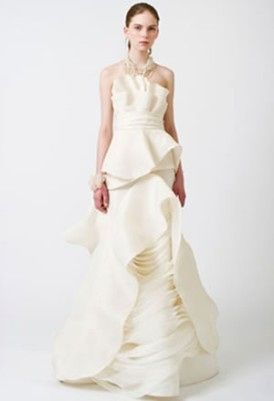 Vestido de noiva artístico