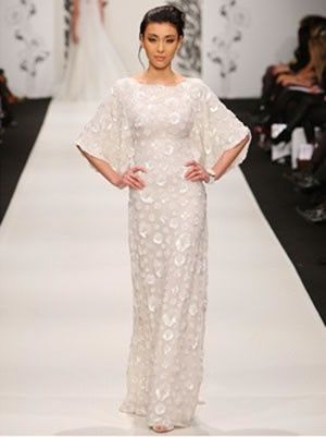 Vestido de noiva artístico