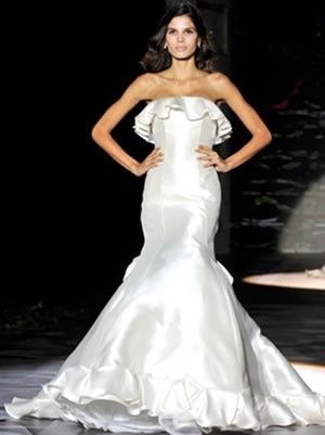Vestido de noiva artístico