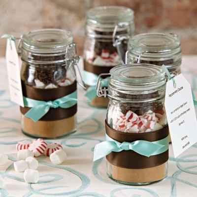Lembranças de casamento de Inverno  - Doces