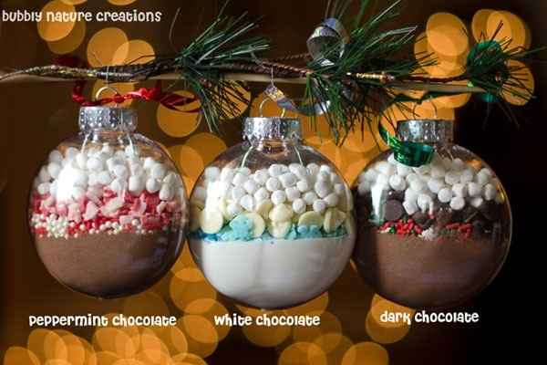 Lembranças de casamento de Inverno  - Doces