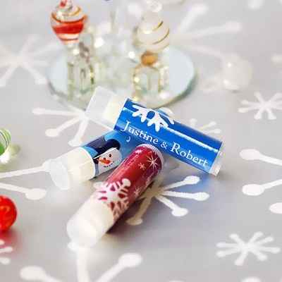 Lembranças de casamento de Inverno  - Lip Balm