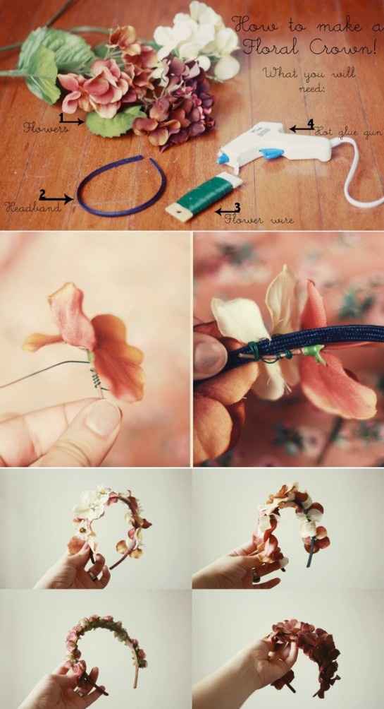 DIY Acessório de cabelo