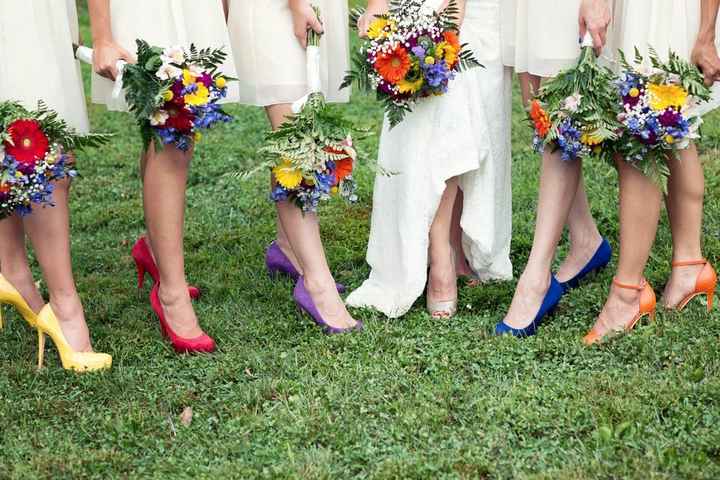 Casamento colorido