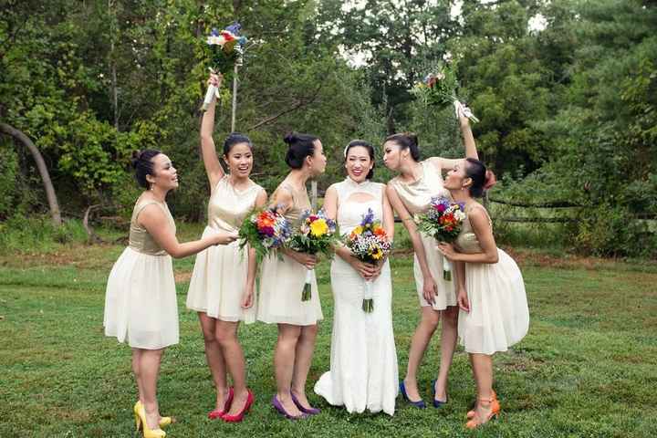 Casamento colorido