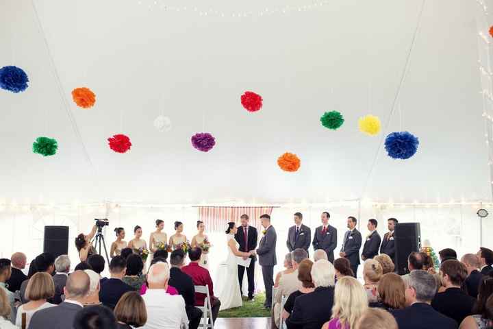 Casamento colorido