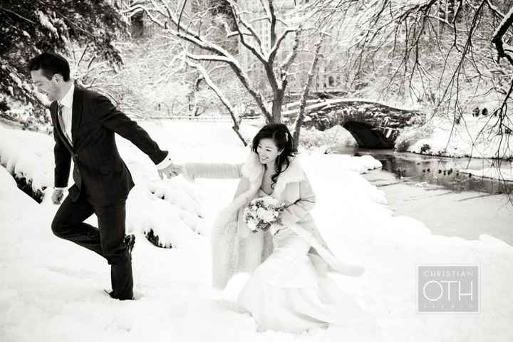 Noiva de inverno