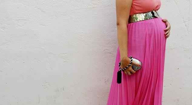 Vestido convidada grávida
