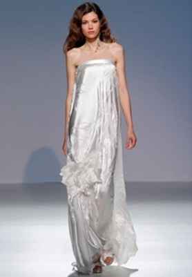 Vestido de noiva artístico