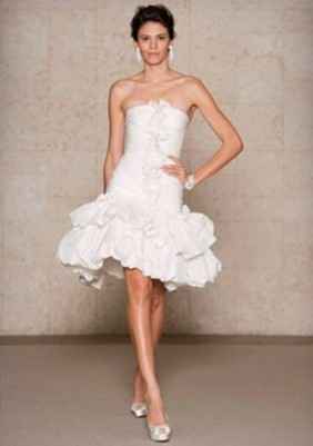 Vestido de noiva artístico