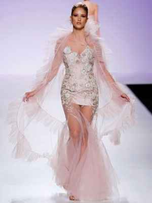 Vestido de noiva artístico
