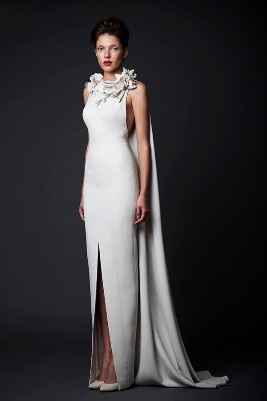 Vestido de noiva artístico