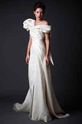 Vestido de noiva artístico