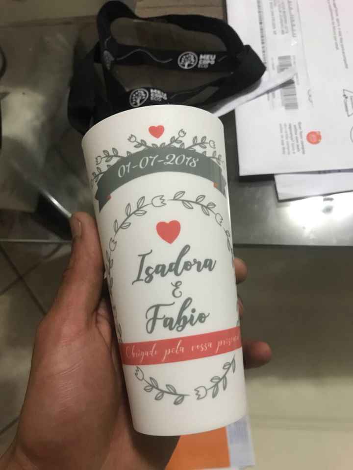 Mais um check. Uma das prendas dos convidados - 1