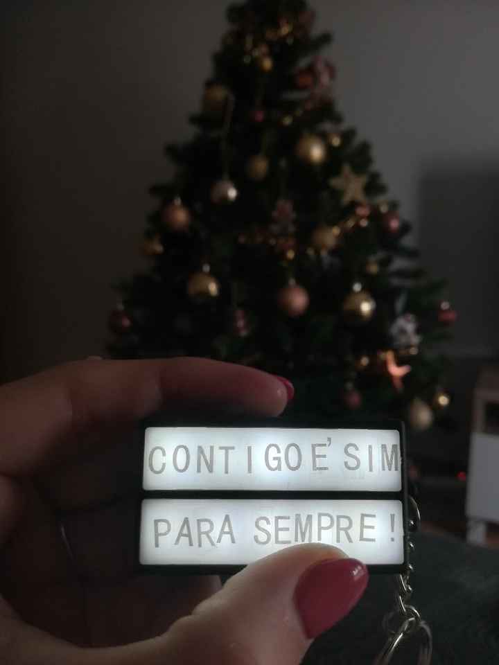 Prenda de Natal do Noivo - 2