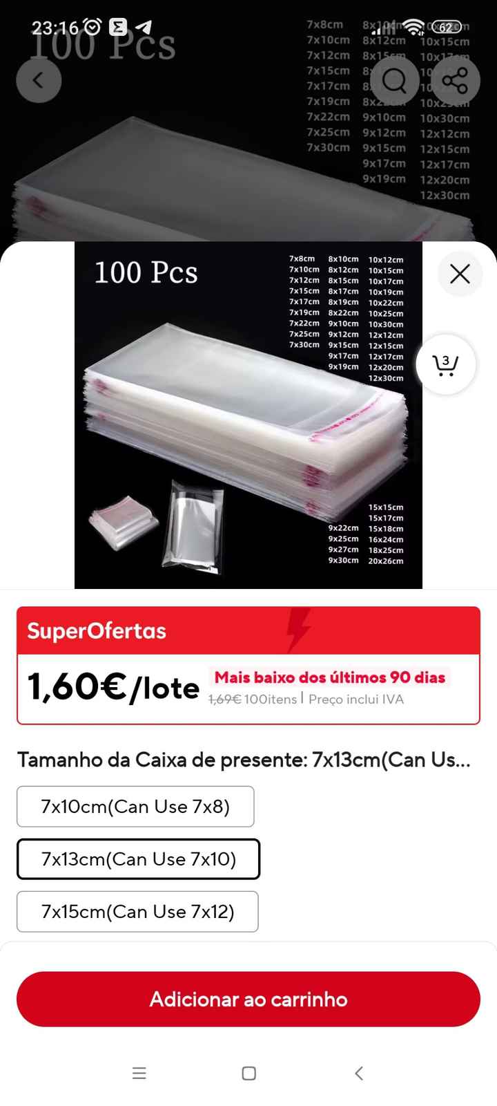 Mais um check: lágrimas de alegria - 1