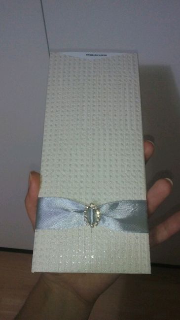 Convite de casamento (protótipo) - 1