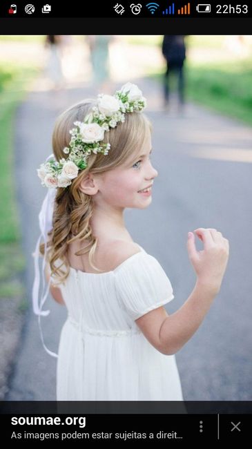 Penteado para menina das alianças!! - 1