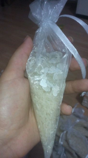 Saquinhos de arroz.. - 4