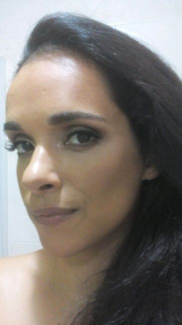 Prova cabelo e maquilhagem... - 8
