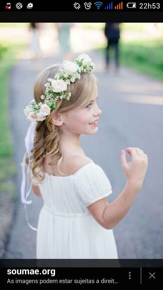 Penteado para menina das alianças!! - 1
