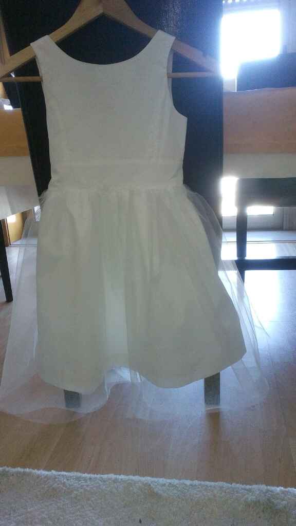 Vestido menina e acessorio menino das alianças - check - 1